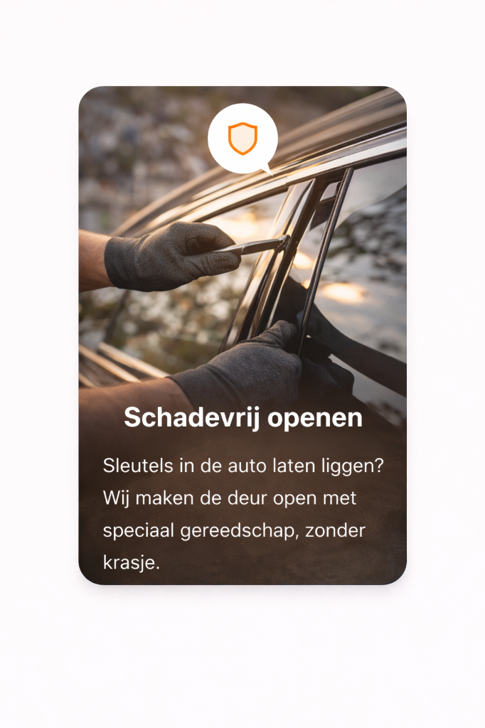 Schadevrij openen